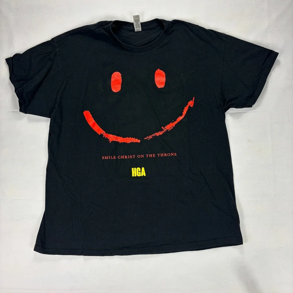 HGA Christ On The Throne Graphic T Shirt Black KB Tour 2022 Mens XL - Picture 1 of 5